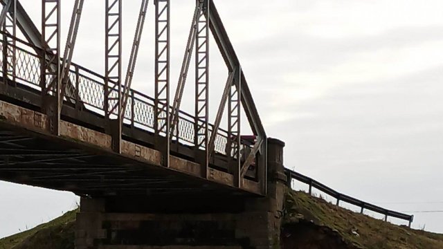 Pod modernizat, peste Crișul Alb, la Șicula