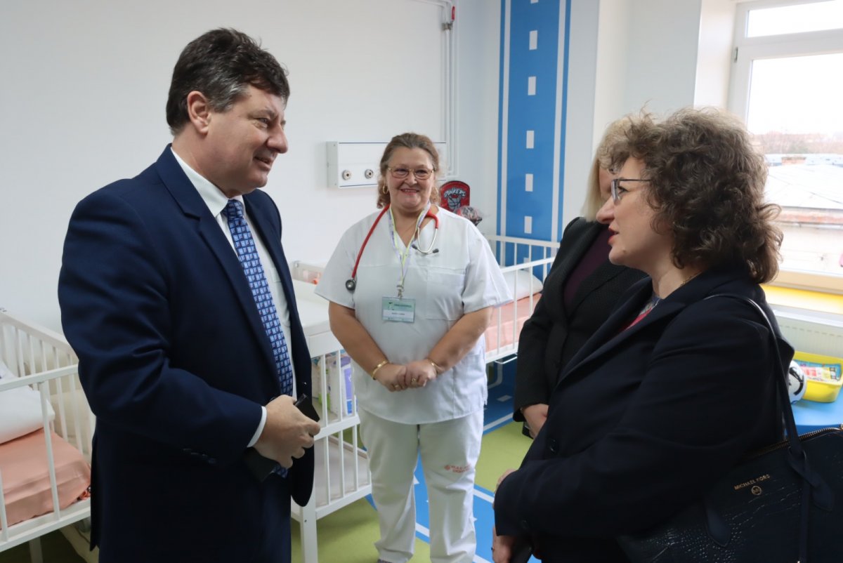Iustin Cionca: „Cea mai frumoasă secție de Pediatrie din România a fost inaugurată astăzi, la Arad” (FOTO)