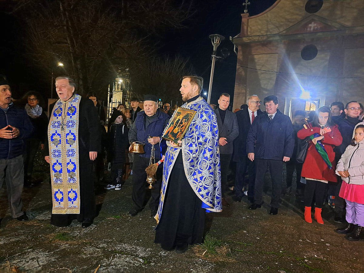 Uniunea Sârbilor din Arad a sărbătorit ajunul Crăciunului pe rit vechi (Fotoreportaj)