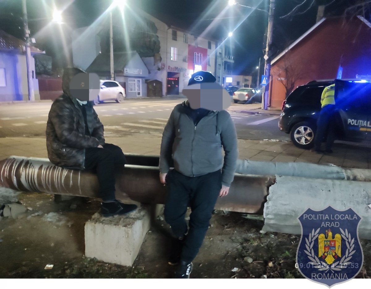 Persoane fără adăpost salvate de la îngheț de Poliția Locală (FOTO)