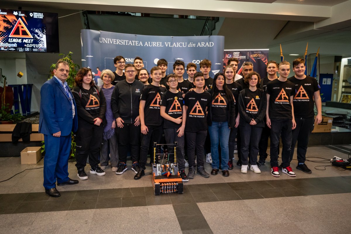 Primul League Meet de robotică din Arad
