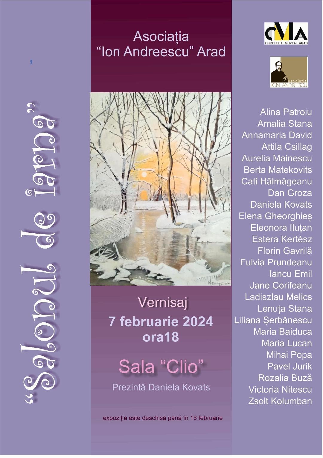 Salonul de iarnă 2024 la Sala CLIO