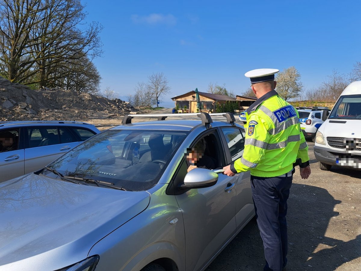 Acțiune a polițiștilor și a jandarmilor, în zona Gurahonț