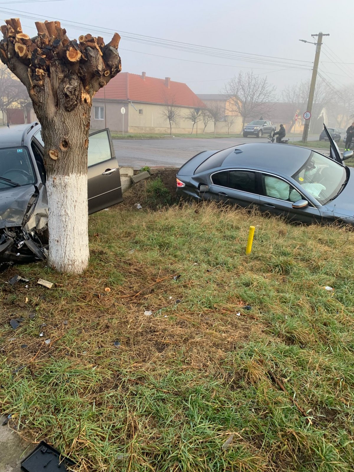 (FOTO) Accident cu o victimă la Sântana