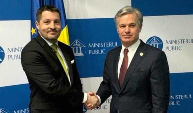 Secretarul de stat arădean Mihai Pașca s-a întâlnit cu directorul FBI