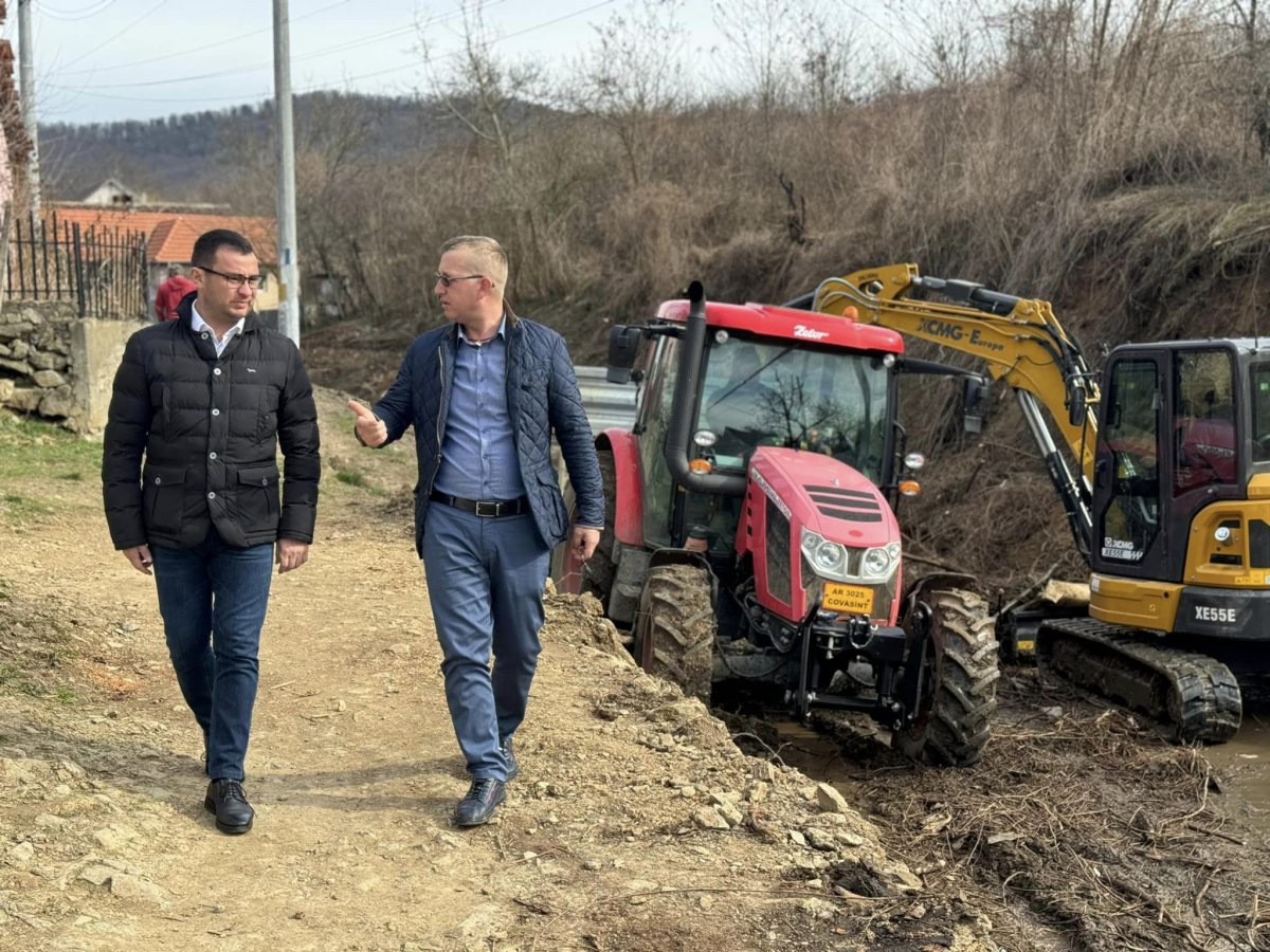 Mai mult confort pentru locuitorii din Covăsânţ (FOTO)