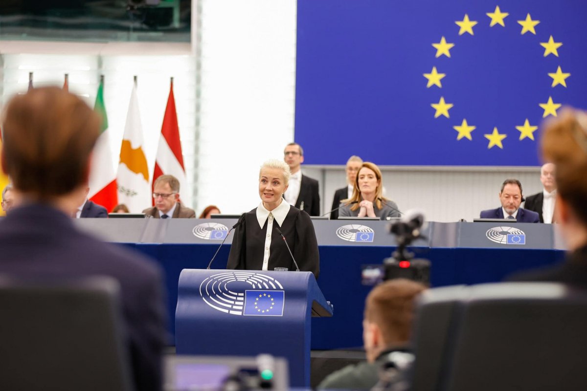 Falcă, după discursul susținut de Iulia Navalnaia în Parlamentul European: „Acum este momentul în care rolul statelor din Est și al României trebuie întărit în lupta cu regimul lui Putin” (FOTO)