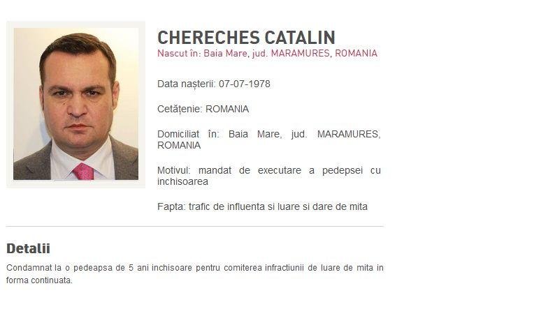 Cătălin Cherecheș se întoarce în România; fostul primar va fi extrădat astăzi din Germania / UPDATE: Fostul primar a intrat în țară pe la Nădlac și își va petrece noaptea la Arad