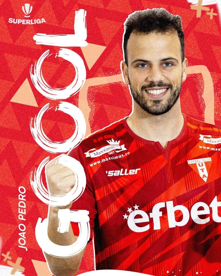 Joao Pedro – jucătorul meciului UTA-FC Voluntari, dar și în echipa etapei