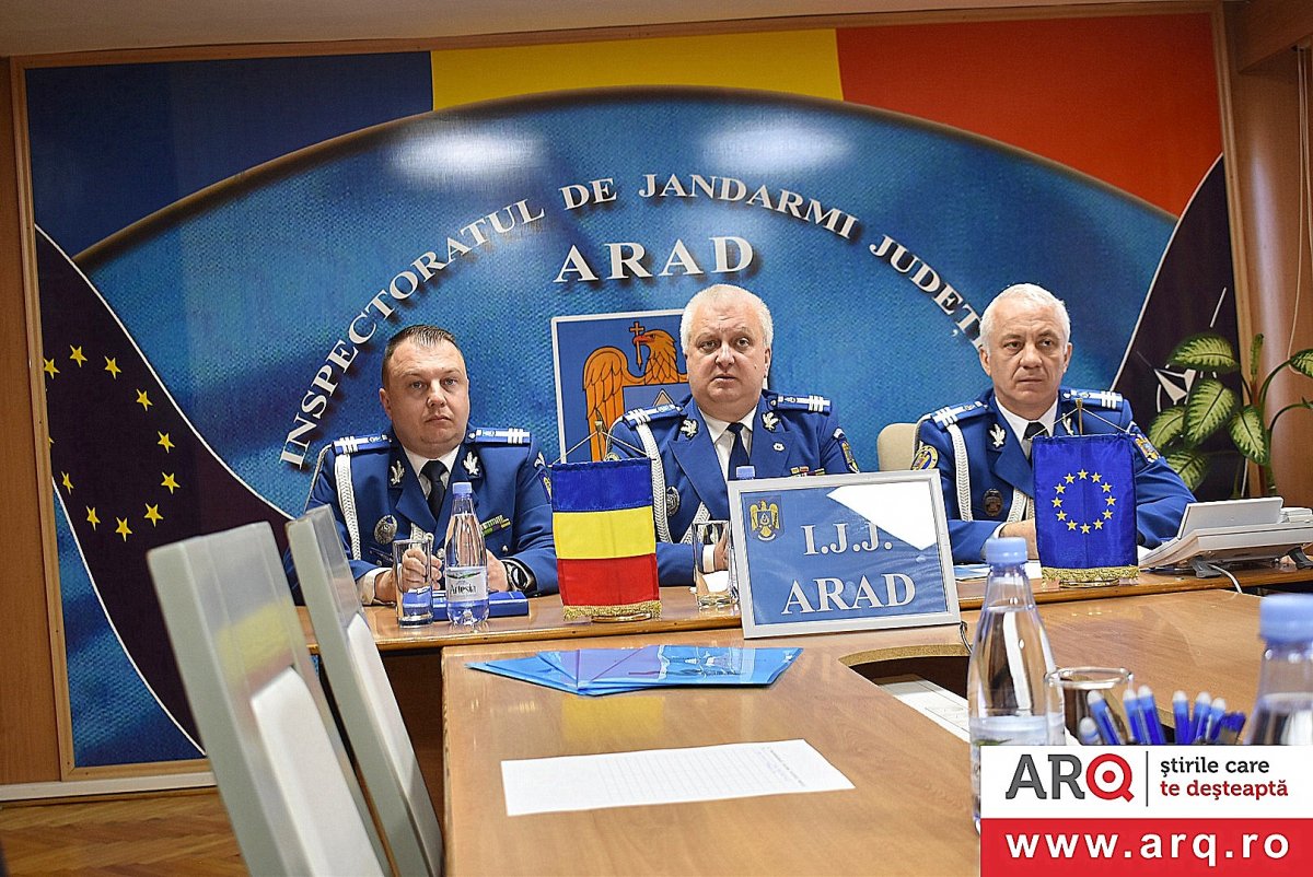 Inspectoratul de Jandarmi Județean Arad la  174 de ani de la înființarea Jandarmeriei Române