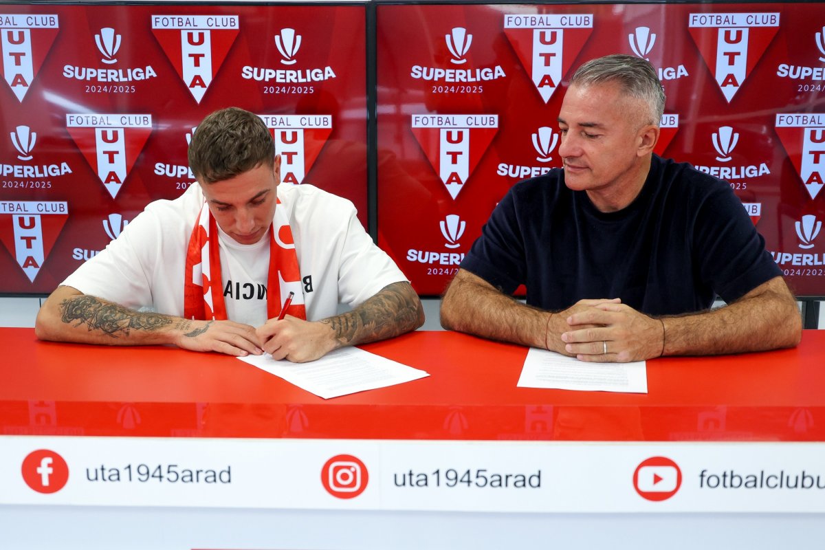 UTA a semnat cu Daniel Zsori, un atacant crescut lângă Arad, care a ajuns să joace în campionatul maghiar