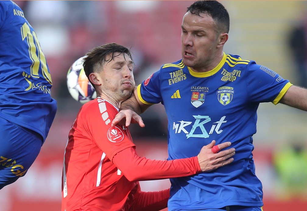Ne-au făcut FRANJURI apărarea: UTA – Unirea Slobozia 3-4, și Bătrâna Doamnă înregistrează un EȘEC nepermis pe teren propriu