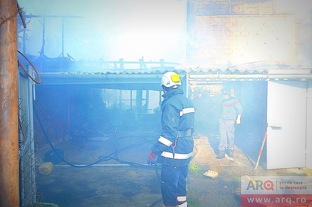 Incendiu devastator pe strada Cuza-Vodă