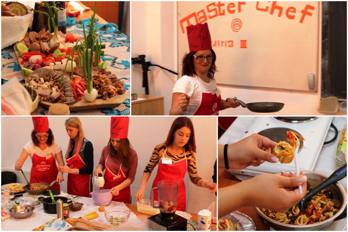 FOTO | Duel Master Chef la Arad. Specialități preparate de copii participanți la un concurs plin de arome