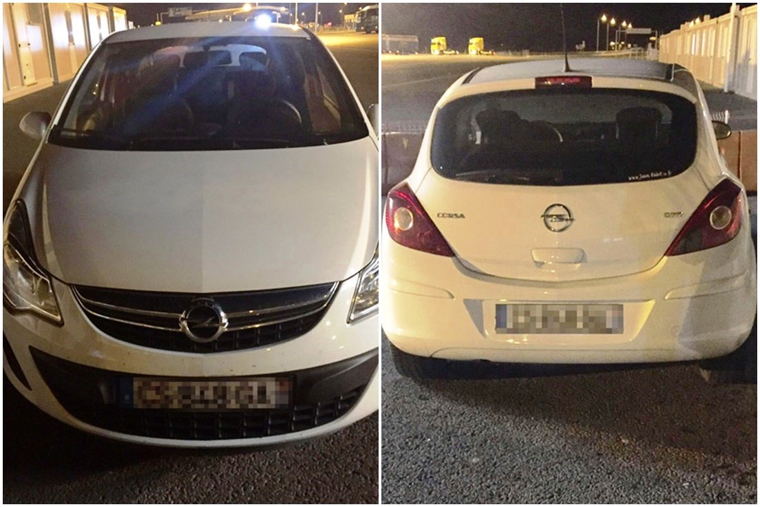 Mașină furată din Franţa, găsită la Nădlac