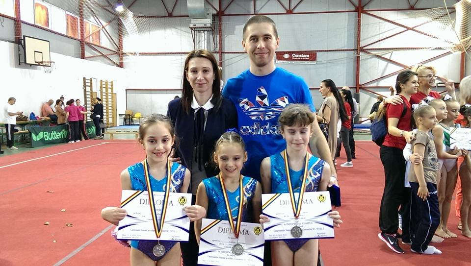 Podiumuri naţionale pentru gimnastica artistică a CSM Arad