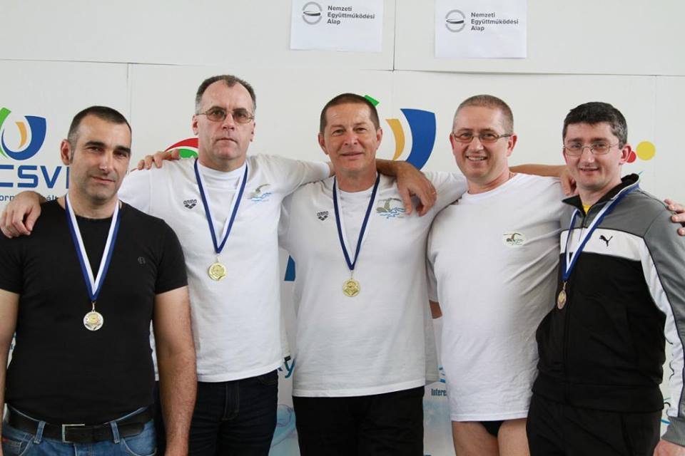 Înotătorii Masters Arad, pe podium la Kecskemet