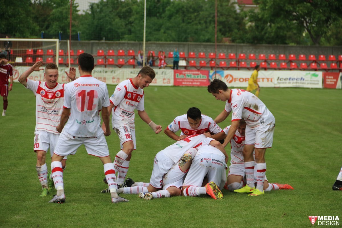 Cupa României e în vitrina alb-roşilor: UTA - ACS Poli Timişoara 3-2