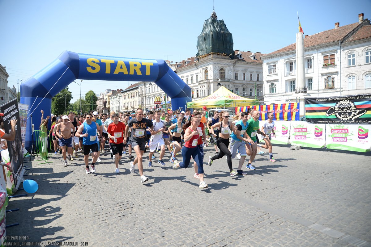 Ce restricții rutiere vom avea în cadrul evenimentului MARATONUL, SEMIMARATONUL ȘI CROSUL ARADULUI 2016