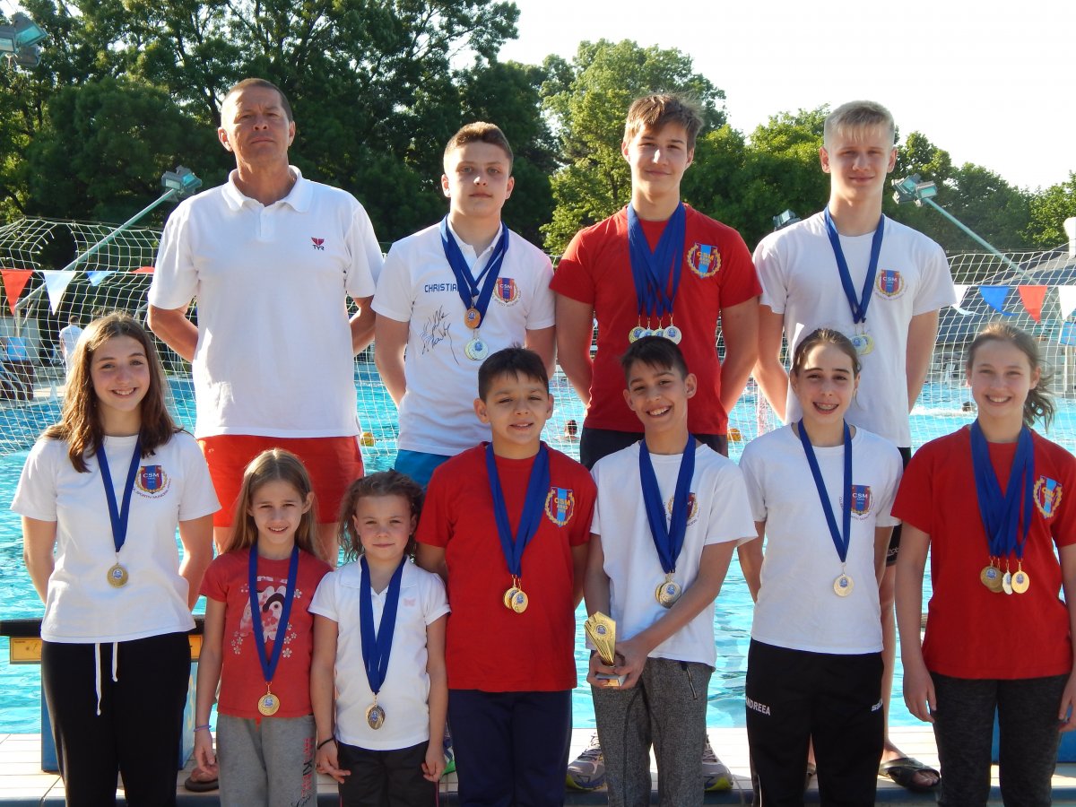 Înotătorii CSM Arad, medaliaţi la 
