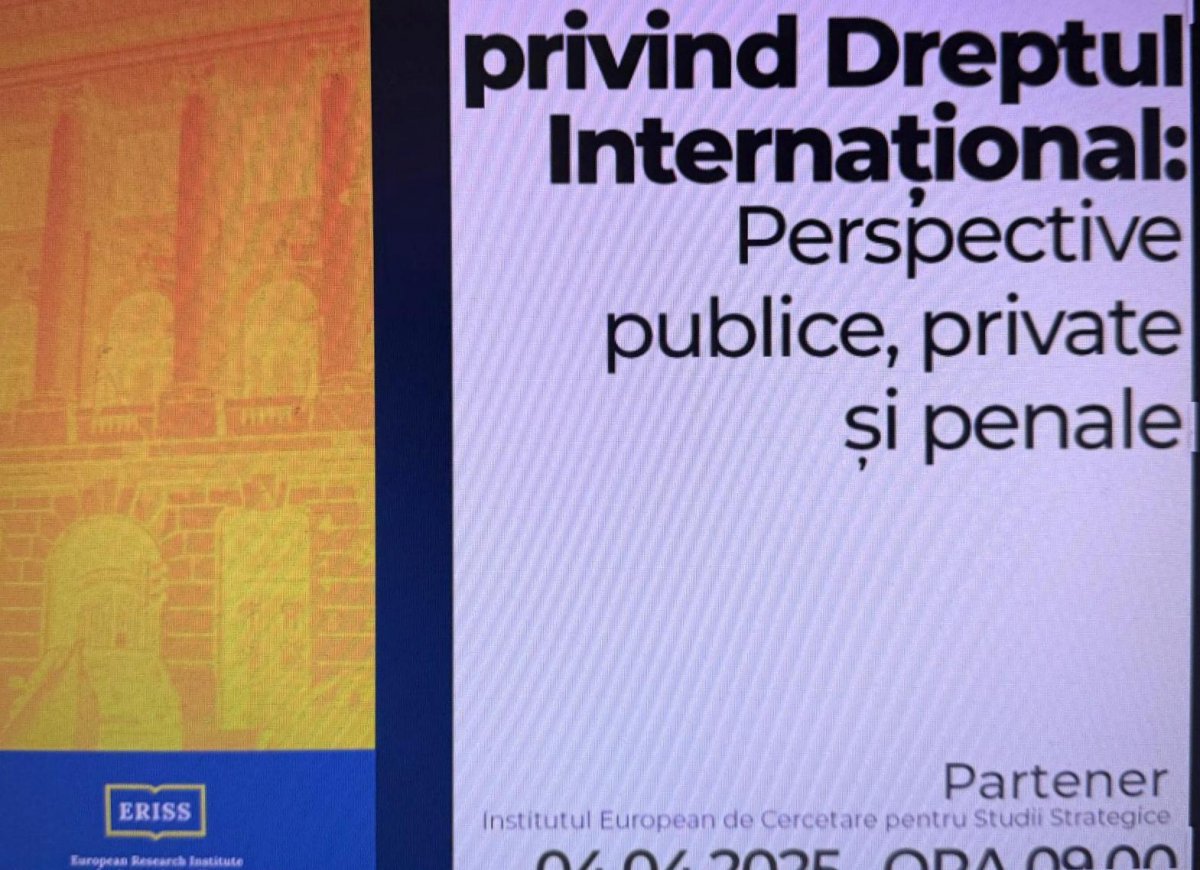 Forumul Global privind Dreptul Internațional: Perspective publice, private și penale
