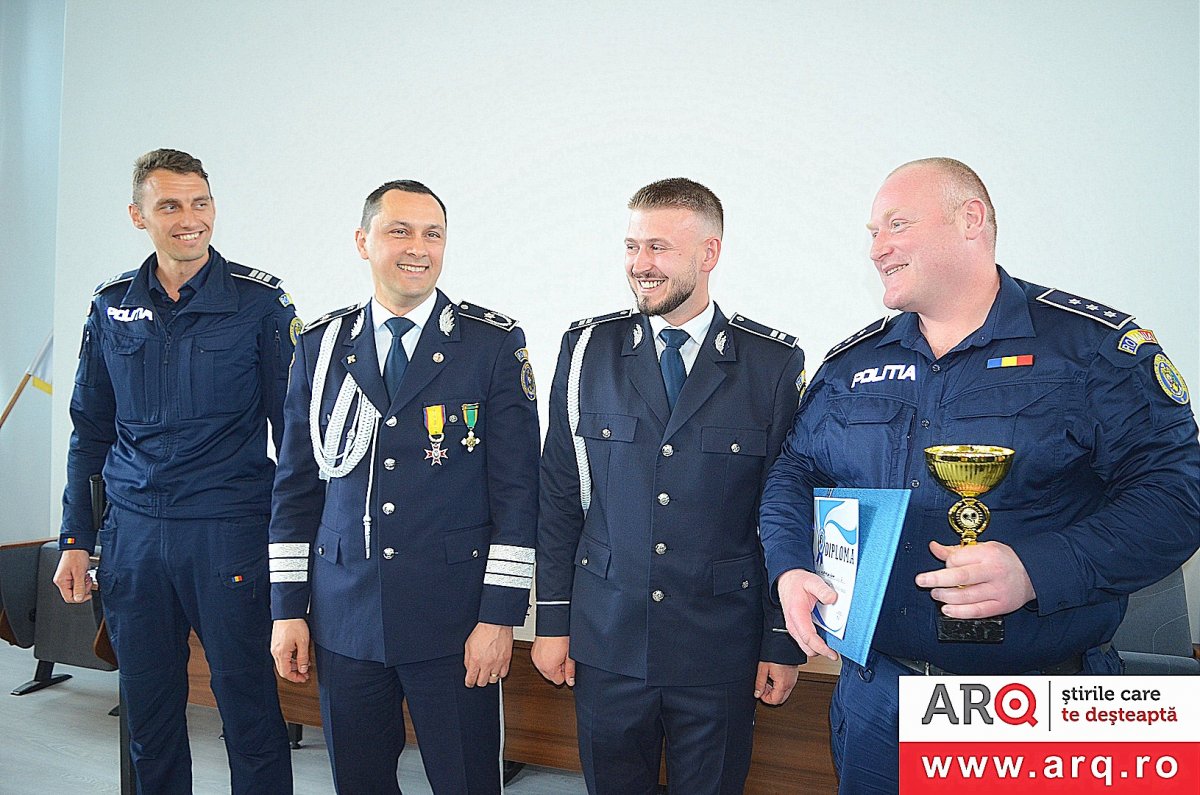 Ziua Poliției Române la I.P.J. Arad (Foto)