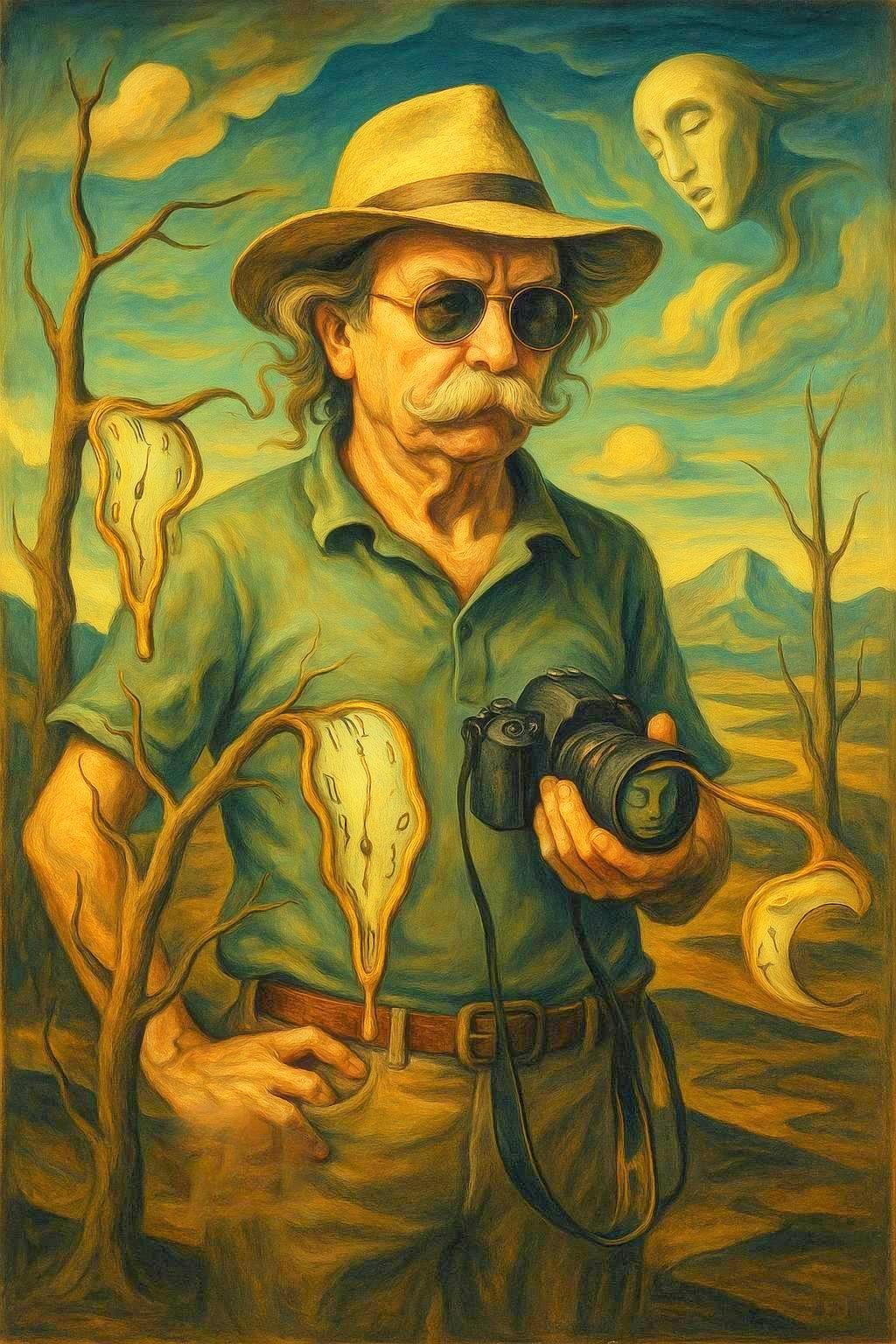 Pictat de Dali într-o terifiantă ședință de spiritism