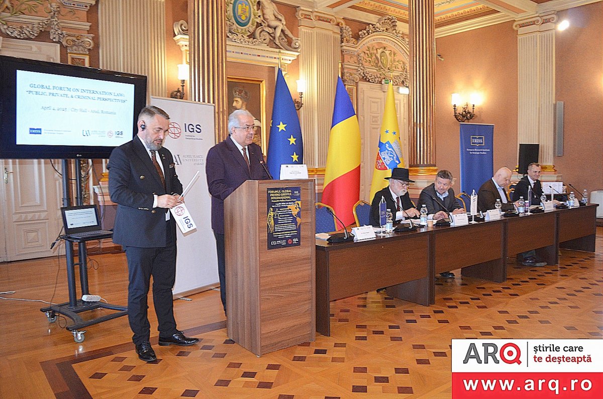 UAV - Forumul Global privind Dreptul Internațional: Perspective publice, private și penale