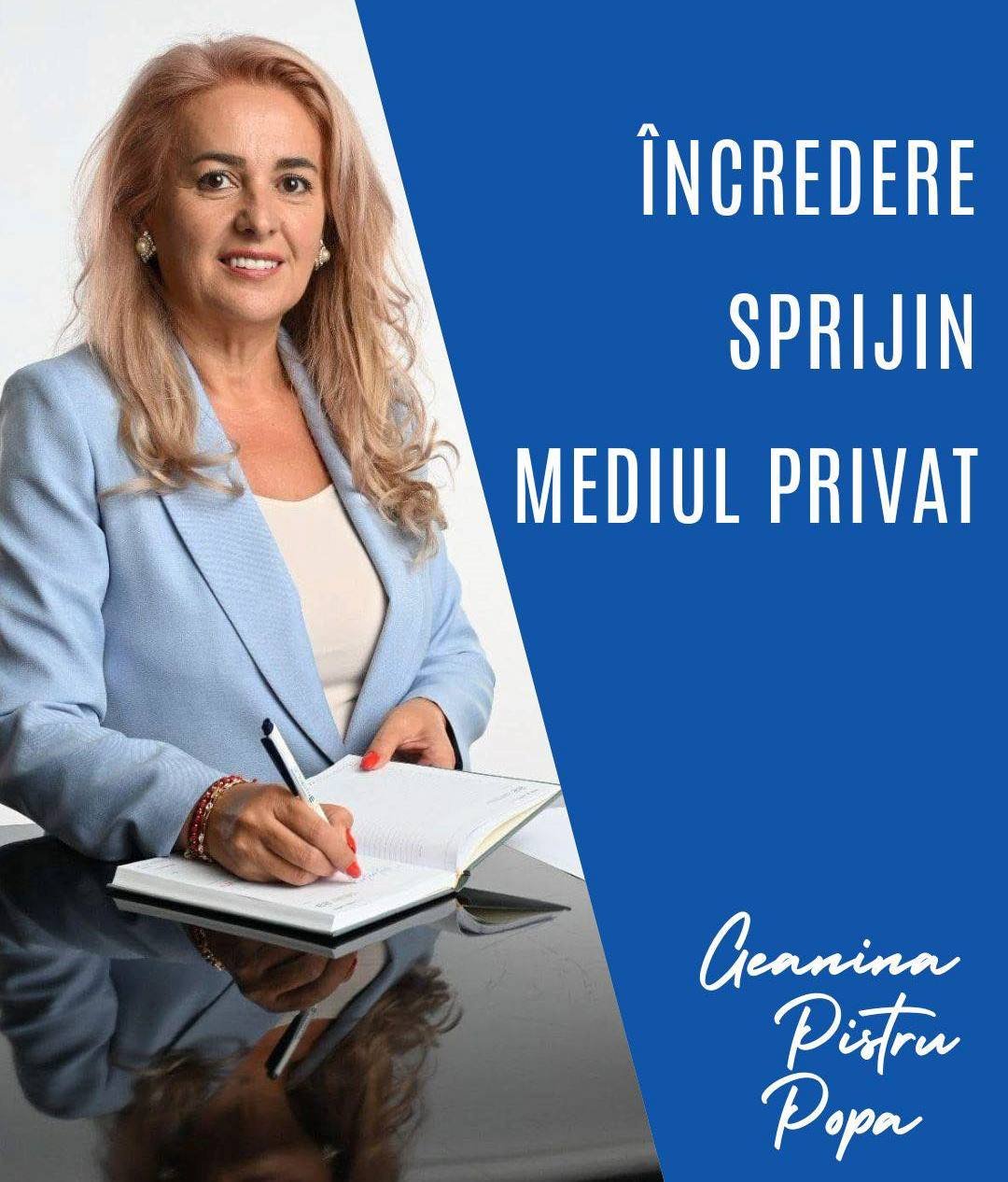 Geanina Pistru: „Mediul privat are nevoie de încredere, nu de piedici”