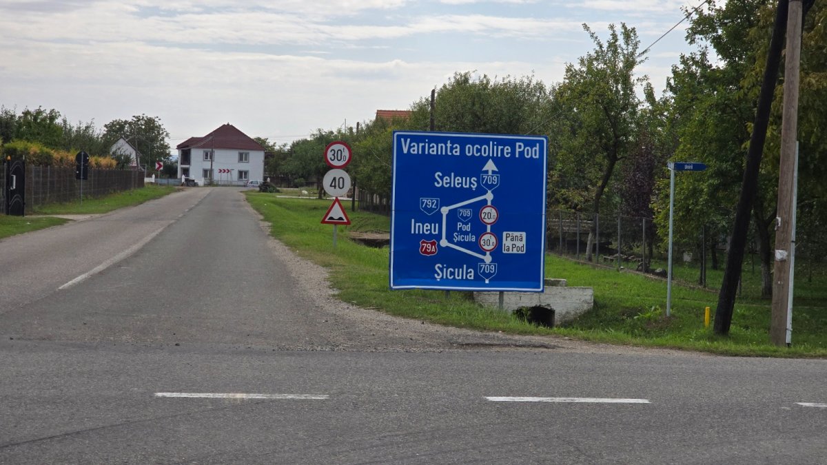 Drumul dintre Seleuș și Șicula închis pentru șase luni; vezi care este motivul