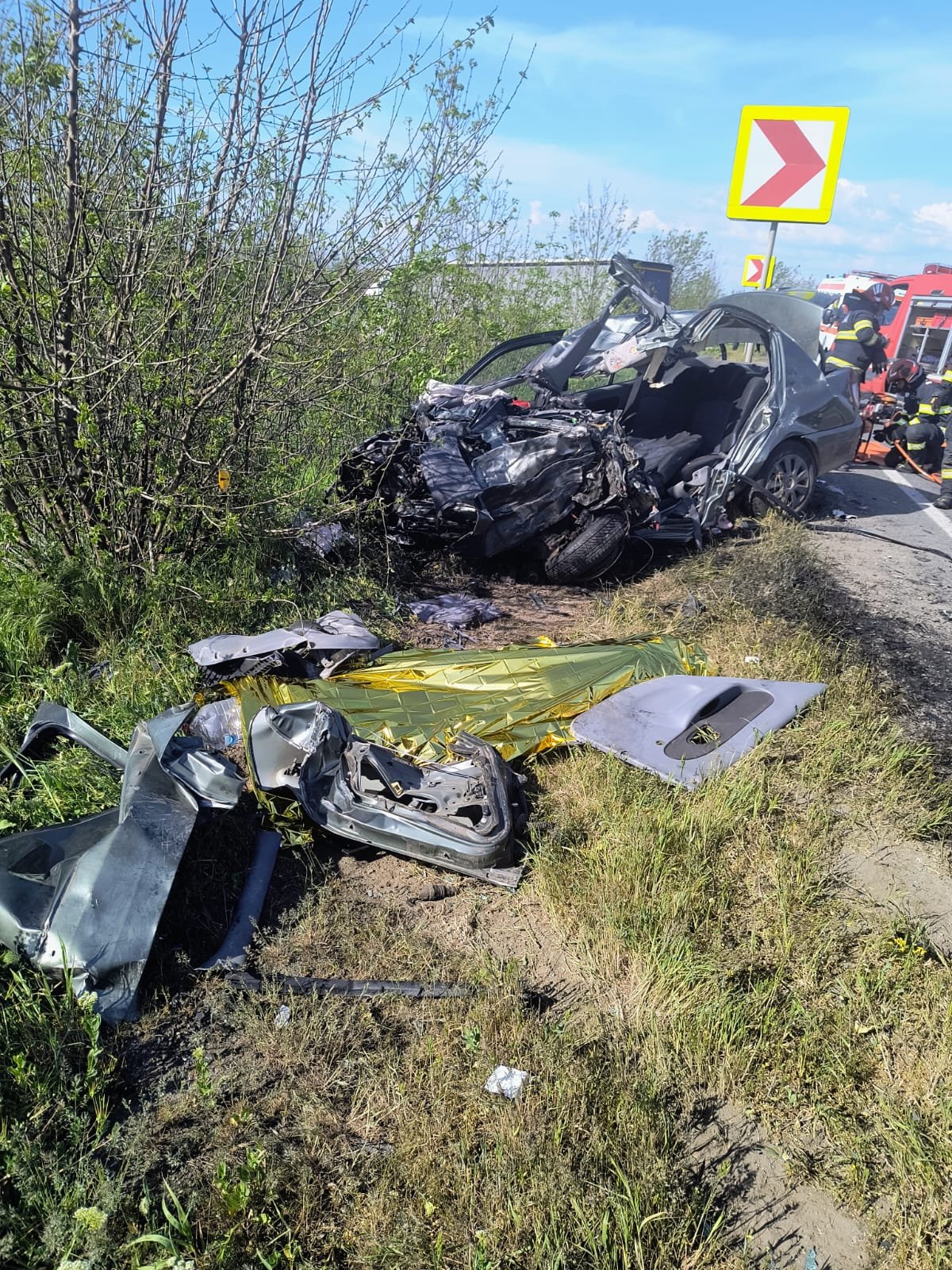 Accident mortal la Zimand / UPDATE: Cercetările continuă într-un dosar întocmit pentru ucidere din culpă