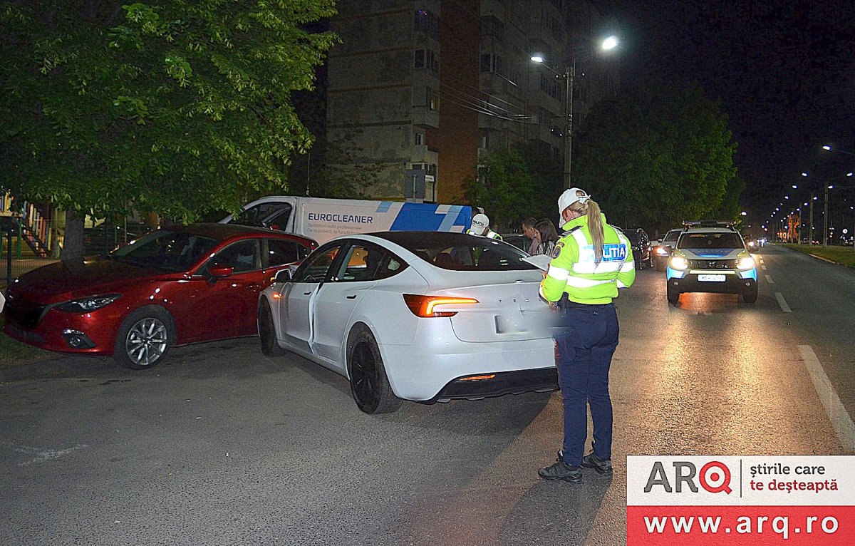 Accident cu TESLA ca-n filmele de pe NETFLIX la Fortuna