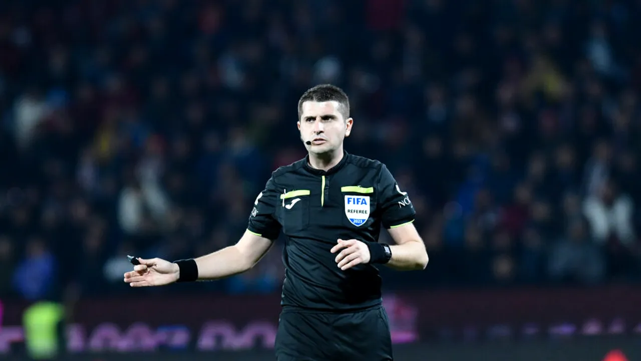 Cupa României: Andrei Chivulete va arbitra finala ce se va juca mâine la Arad