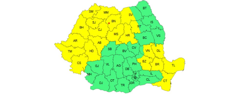 Cod galben de vreme rea