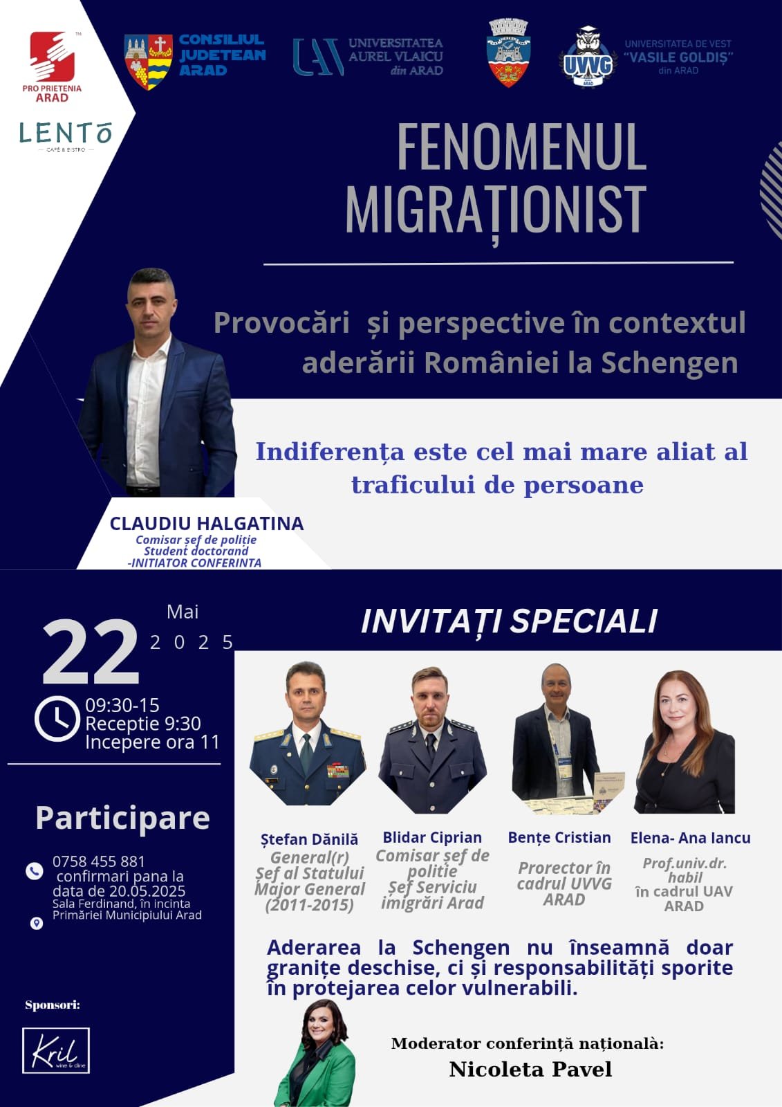 Fenomenul migraționist, dezbătut la Arad