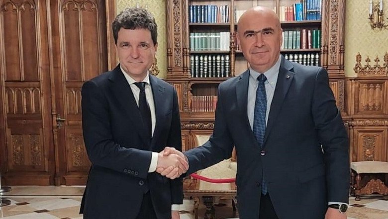 Nicușor Dan - întâlnire cu Ilie Bolojan pentru formarea unei majorități guvernamentale
