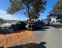 Accident cu trei autoturisme între Frumușeni și Fântânele