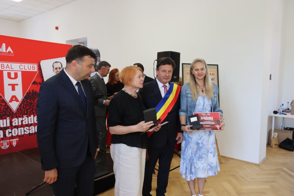 80 de ani de legendă: Consiliul Județean Arad sărbătorește familia UTA (FOTO)