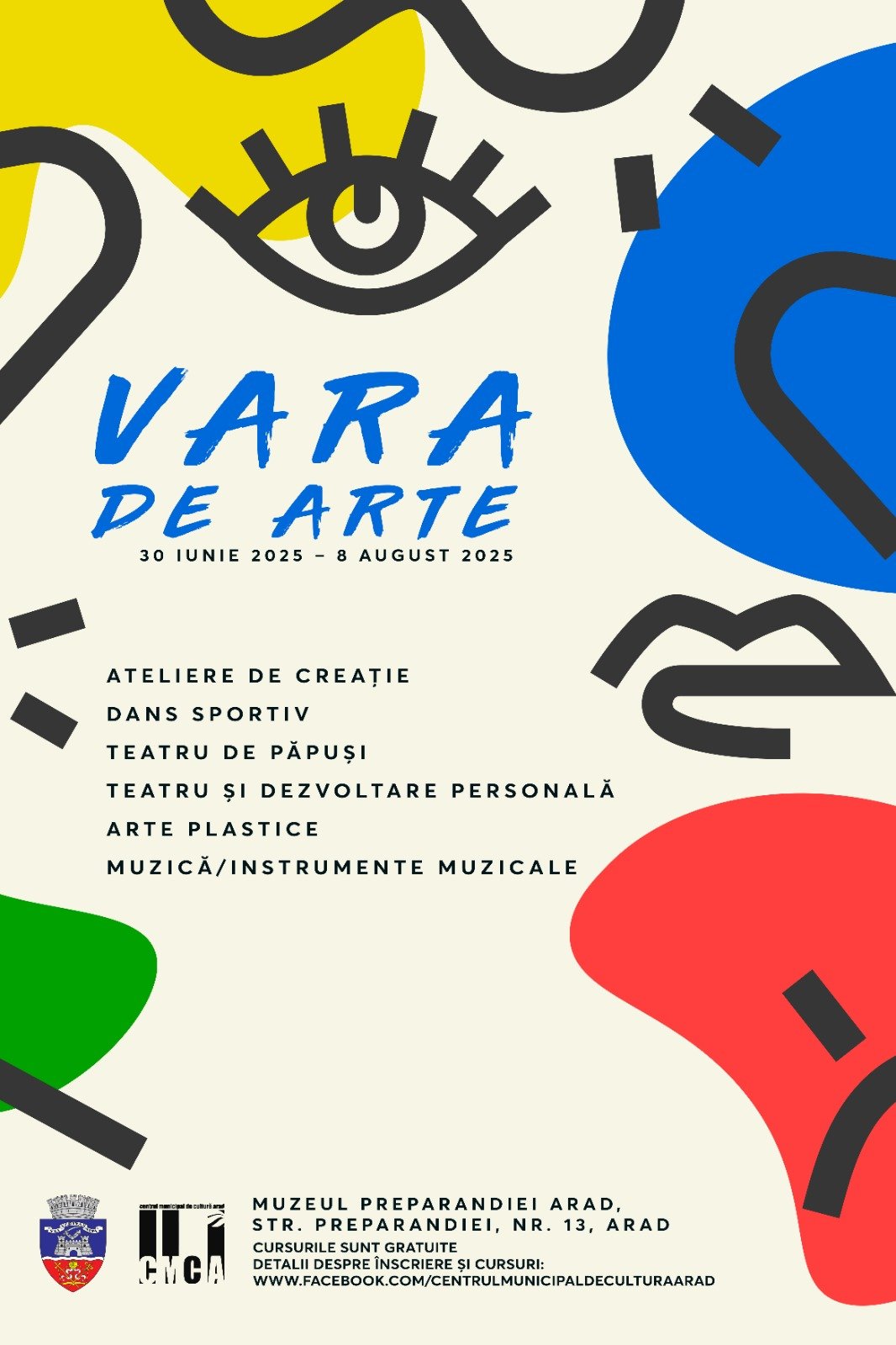 A zecea ediție a școlii de vară „Vara de AR.TE“, la Muzeul Preparandiei din Arad