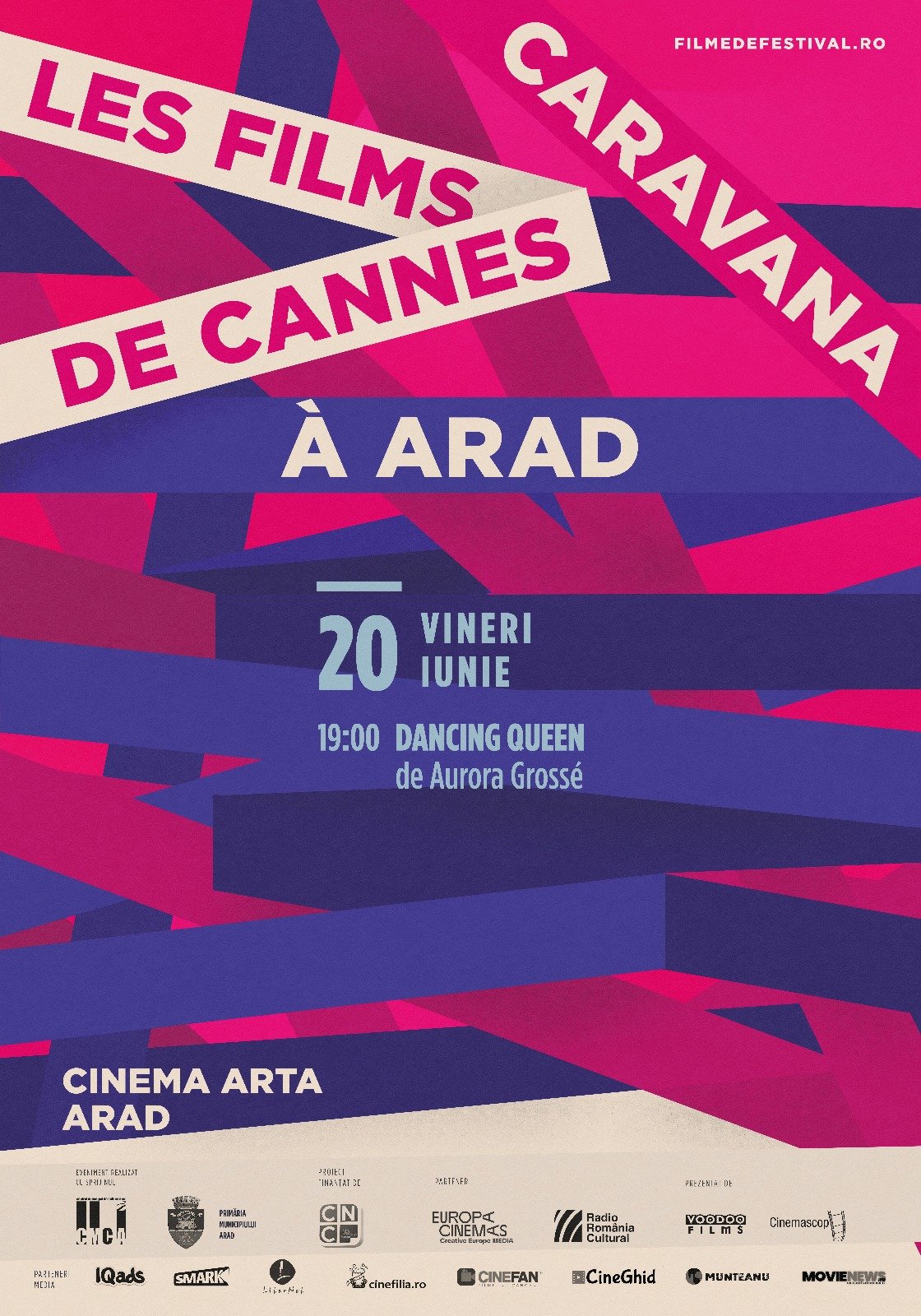 Caravana Les Films de Cannes à Arad și Caravana Zilele Filmului Românesc, edițiile de vară, la Cinematorgraful „Arta“ din Arad