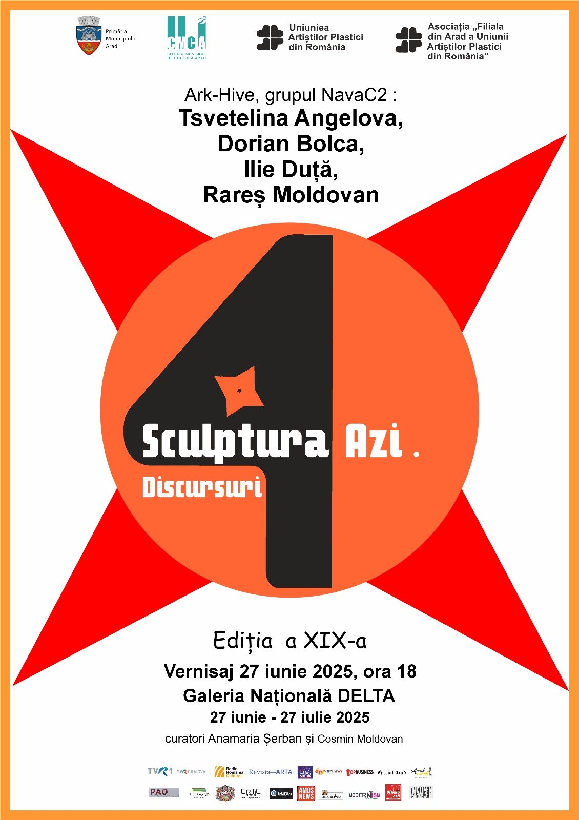 ”Sculptura Azi 4 Discursuri” la Galeria Națională DELTA