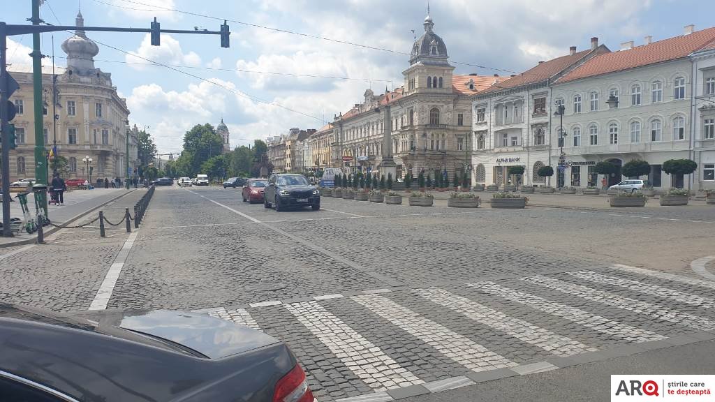 „Cupa Aradului la Ciclism” restricționează și circulația mașinilor pe Bulevardul Revoluției