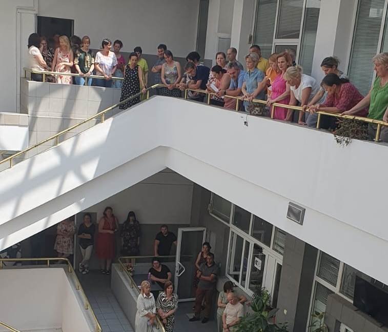 Protest la Finanțe; vezi care sunt solicitările sindicaliștilor