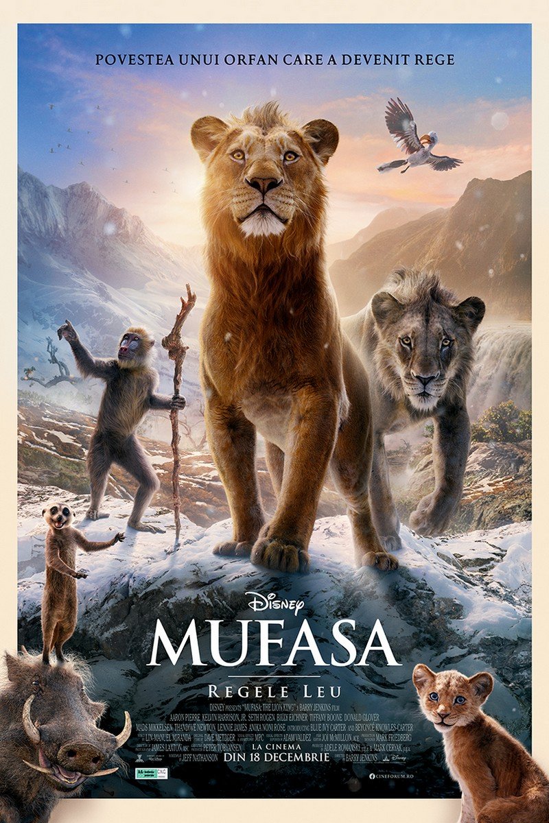 Filmul „Mufasa: Regele Leu“, în grădina de vară de la Cinematograful din Grădiște