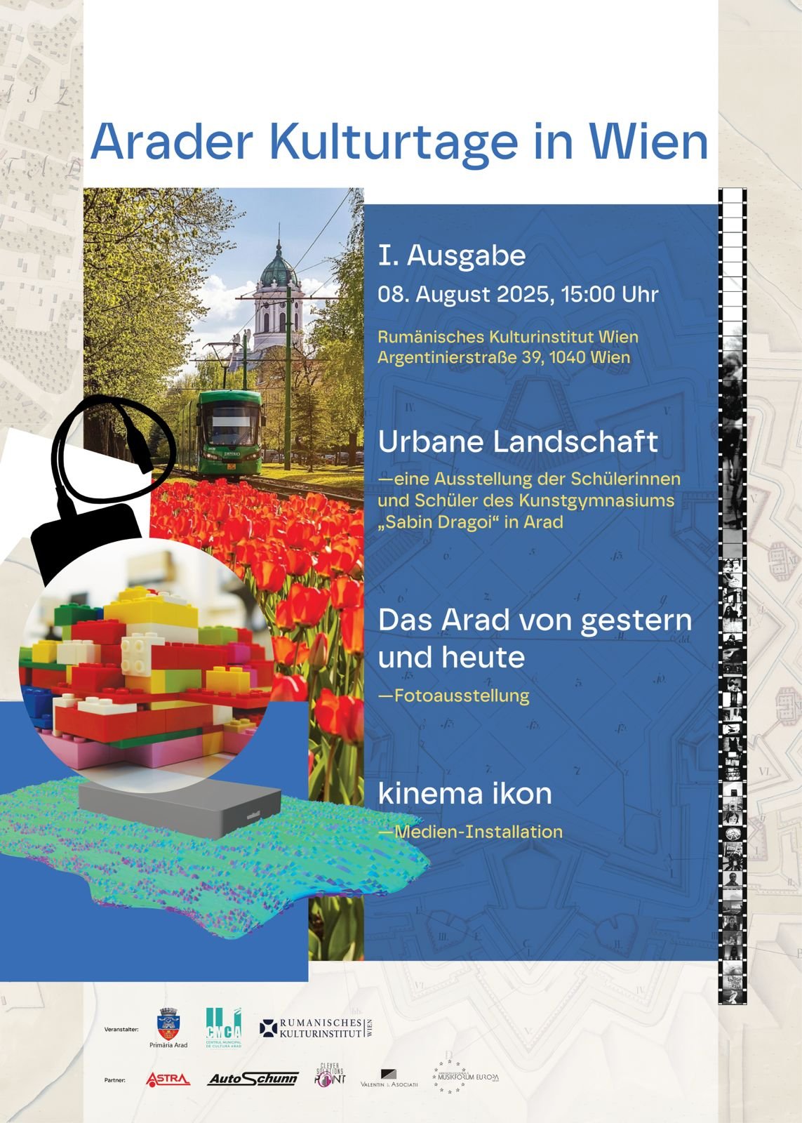 Zilele Culturii Arădene, la Viena. „Arad - Viena Rising Stars“ – două concerte la Musikverein – Golden Hall și expoziții la Institutul Cultural Român