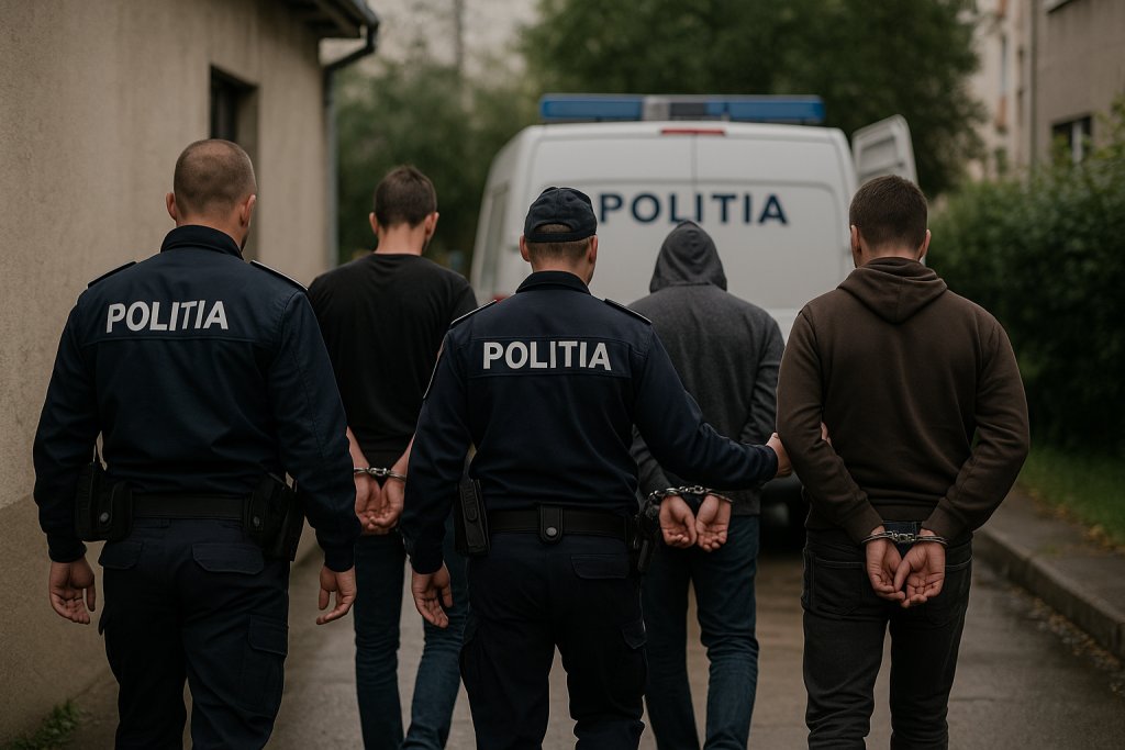 Patru percheziții și trei persoane reținute într-un dosar de contrabandă cu țigări