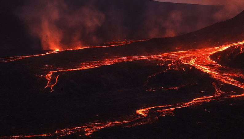 Iadul se dezlănțuie în Islanda! Vulcanul din Peninsula Reykjanes erupe din nou, pentru a noua oară din 2023