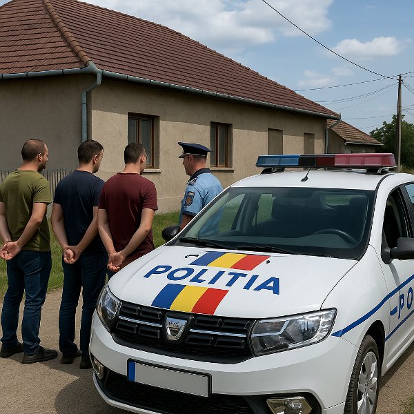 Țeapă cu burlane la Semlac: patru bărbați, prinși la scurt timp după ce au înșelat un localnic cu 2.500 de lei