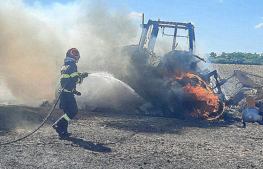 De la începutul acestei zile și până în acest moment forțe și mijloace din cadrul Detașamentelor Arad și Ineu au intervenit pentru stingerea a șapte incendii