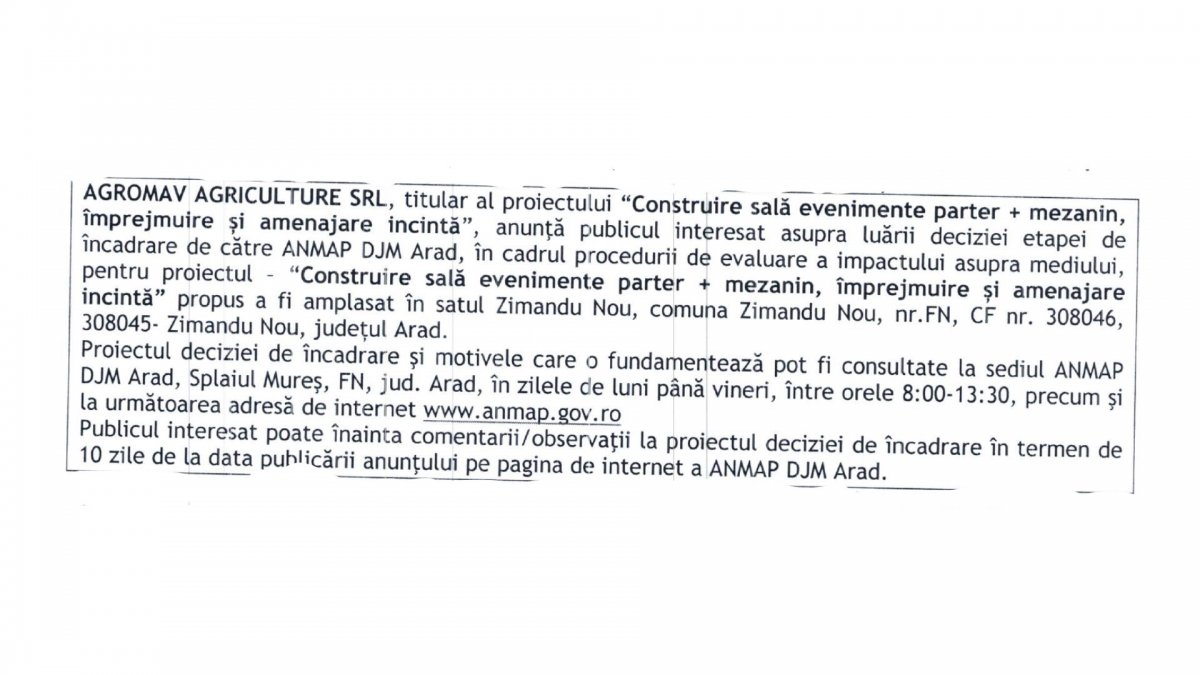 Anunț